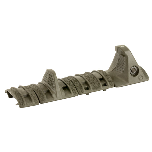 Magpul Industries, XTM Hand Stop Kit, Fits Picatinny Rail, Kit Includes One Hand Stop, One Index Panel, One Full XTM Enhanced Panel, And One XTM Enhanced Half Panel, Olive Drab Green