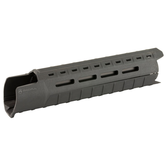 Magpul Industries, MOE Slim Line Handguard, Fits AR-15, Mid Length, Polymer Construction, Features M-LOK Slots, Black