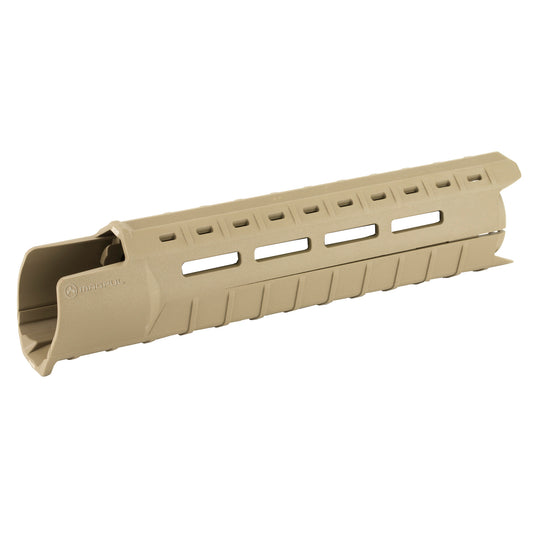 Magpul Industries, MOE Slim Line Handguard, Fits AR-15, Mid Length, Polymer Construction, Features M-LOK Slots, Flat Dark Earth