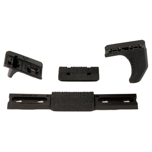 Magpul Industries, M-LOK Hand Stop Kit, Includes one M-LOK Hand Stop, one M-LOK Index Panel, and one M-LOK Rail Cover Type 2, Black