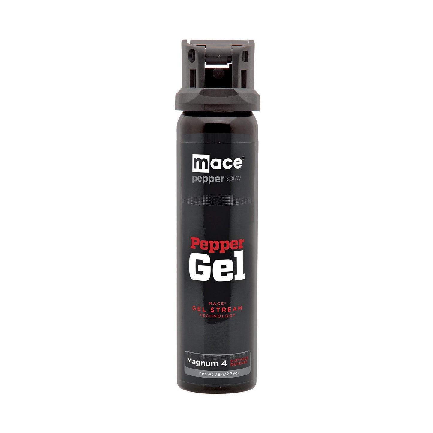 Mace Security International, 10% Pepper GEL, Pepper Spray, 79gm, Black, Aerosol Can