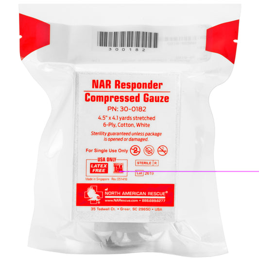 North American Rescue, Compressed Gauze, Medical