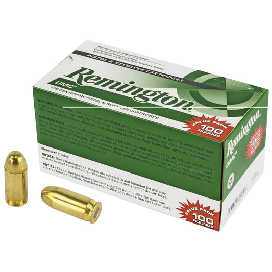 Remington, UMC, 45 ACP, 230 Grain, Full Metal Jacket, Value Pack, 100 Round Box