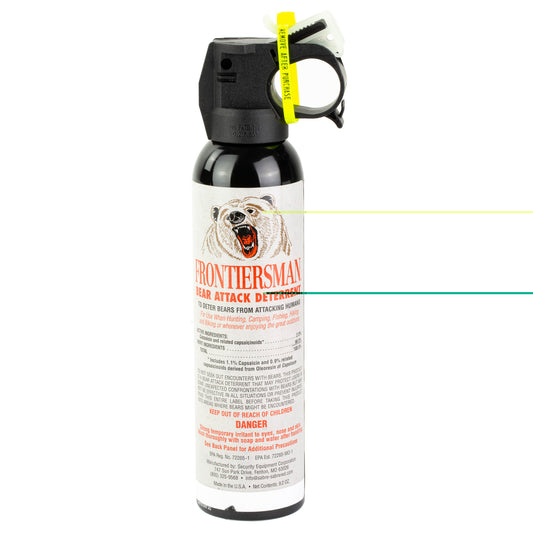 Sabre, Frontiersman Bear Spray, 9.2oz, Black