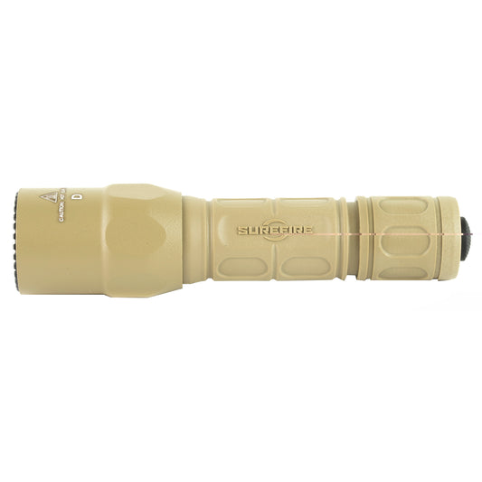 Surefire, G2X Pro Flashlight, Dual-Output LED, 15/600 Lumens, Constant-On Click-Type Tailcap Switch, Tan