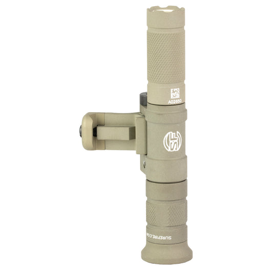Surefire, M140A Scout Light, Weaponlight, Fits Picatinny Rails, 300 Lumens, Anodized Finish, Tan, Includes 1 AAA Battery