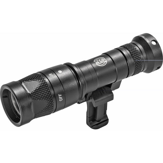 Surefire, M340V Scout Pro Flashlight, LED, 250 Lumens White Light/100mW of IR, Black Finish, 1913 Picatinny Mount installed, MLOK Mount included, Z68 On/Off Tailcap