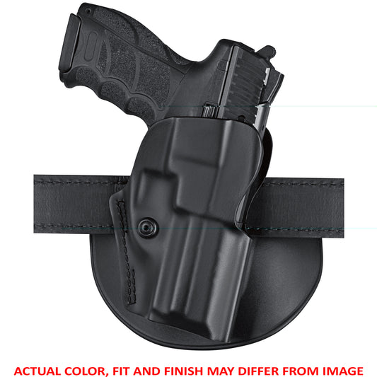 Safariland, Model 5198, Belt Holster, Fits Glock 17/22 4.5", 19/23 4", Right Hand, Plain Black