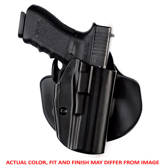 Safariland, 578 GLS, Pro-Fit, Wide Frame Holster, Right Hand, Plain Black, Standard (Similar to GL17, 20, 37), Slide Paddle & Belt Loop, SafariSeven Material