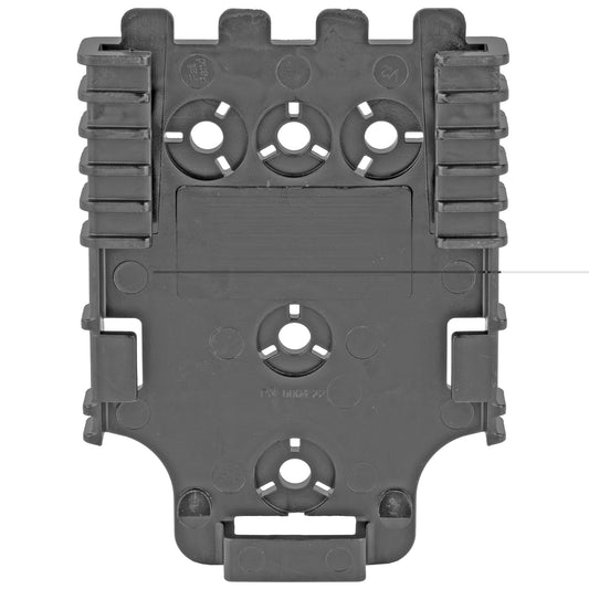 Safariland, Model 6004-22L Quick Locking Receiver Plate with Locking Feature, Single Kit Only, Black Finish