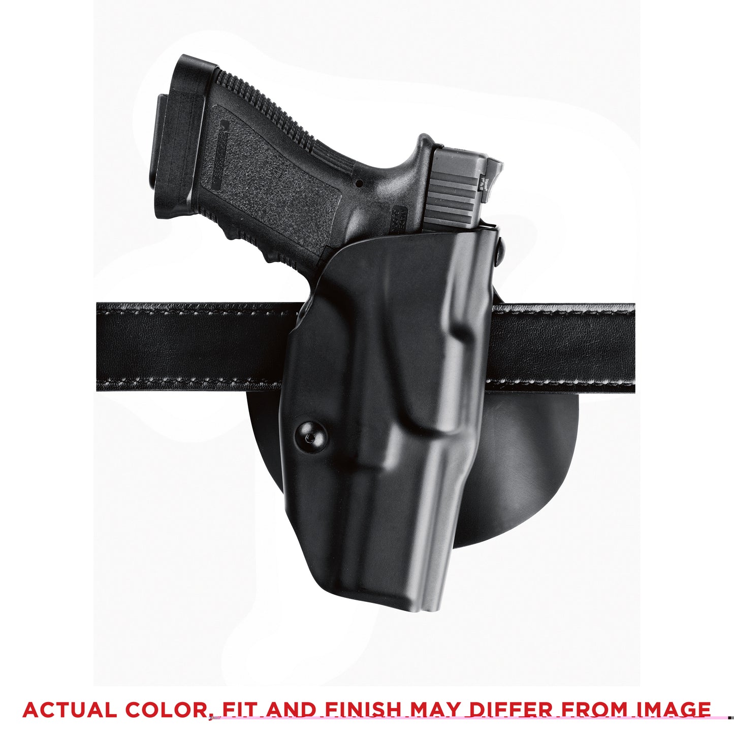 Safariland, Model 6378 ALS Paddle Holster, Fits Glock 19/23 with Light, Right Hand, STX Tactical Black Finish