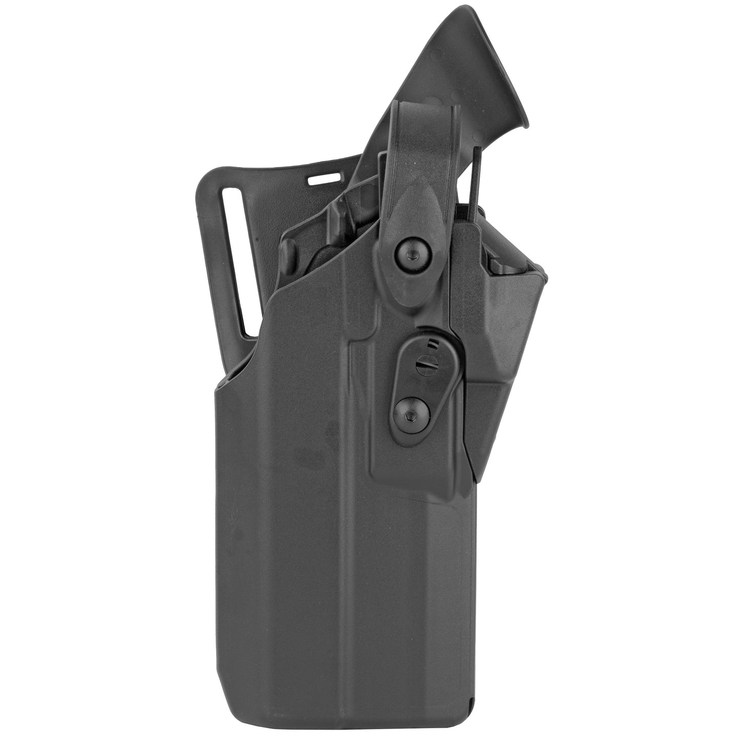 Safariland, 7360RDS, ALS/SLS Mid-Ride Level-III Retention Holster, Fits Glock 19 MOS, Kydex, Black, Right Hand