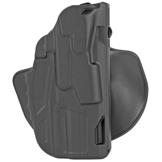 Safariland, Model 7378, 7TS, ALS Concealment Holster w/ Flexible Paddle and Adjustable Belt Loop, Fits FN 509 (4"), Kydex, Black, Right Hand