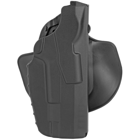 Safariland, Model 7378, 7TS, ALS Concealment Holster w/ Flexible Paddle and Adjustable Belt Loop, Fits Glock 20/21, Kydex, Black, Right Hand