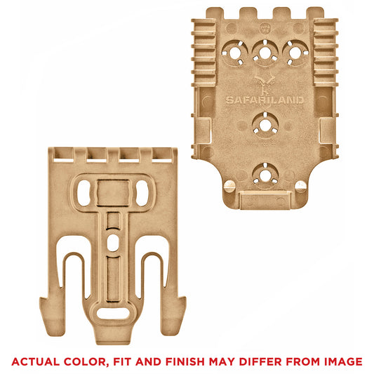 Safariland, Quick Locking System Kit, Flat Dark Earth Finish