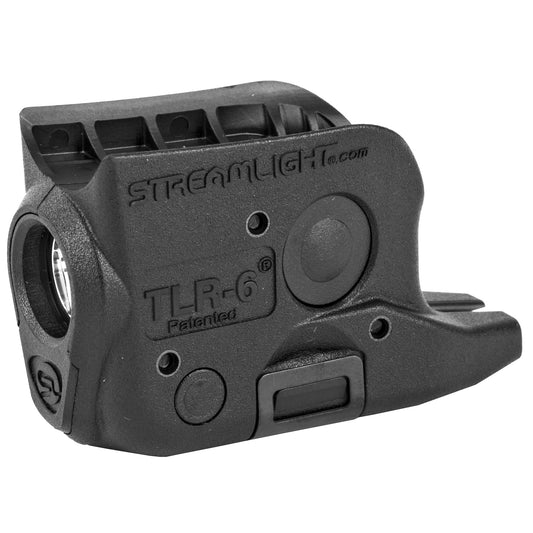 Streamlight, TLR-6, Weaponlight, Fits GLK 42/43, White LED, 100 Lumens, Includes 2 CR 1/3N Lithium Batteries, Black