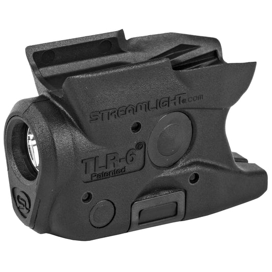 Streamlight, TLR-6, Weaponlight, Fits S&W M&P Shield, White LED 100 Lumens, Includes 2 CR 1/3N Lithium Batteries, Black