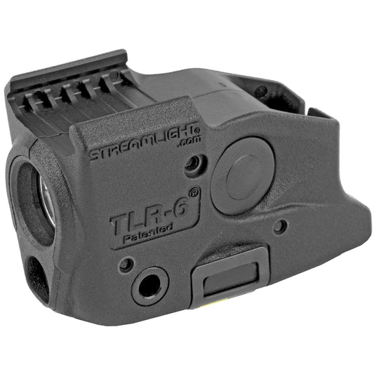 Streamlight, TLR-6, Fits Glock 17/22 and 19/23, Black, White LED and Red Laser, 100 Lumens, Includes 2 CR 1/3N Lithium Batteries