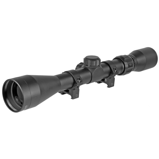 Truglo, BUCKLINE, Rifle Scope, 3-9X40m, 1" Maintube, Duplex BDC Dot Reticle, Black, Includes Weaver Rings