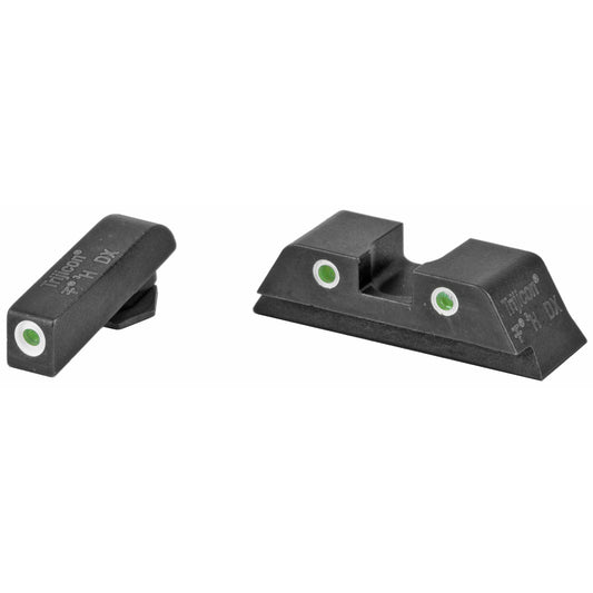 Trijicon, Tritium Night Sight, Fits Glock 17,19,26,27,33,34, Green/Green, 3 Dot