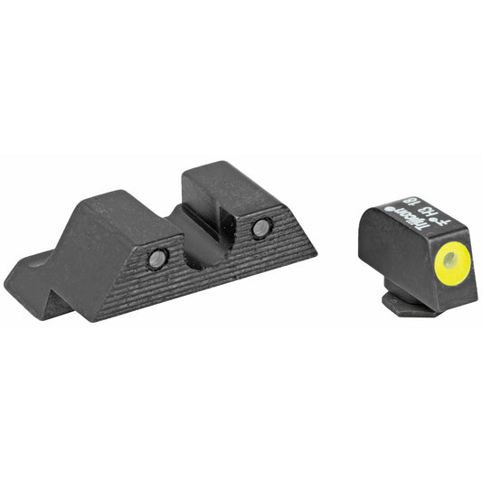 Trijicon, HD Tritium Night Sights, Fits Glock, Yellow Outline