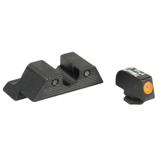 Trijicon, Tritium HD XR Night Sight, Fits Glock 20,21,29,30,31,32, Orange Front, 3 Dot