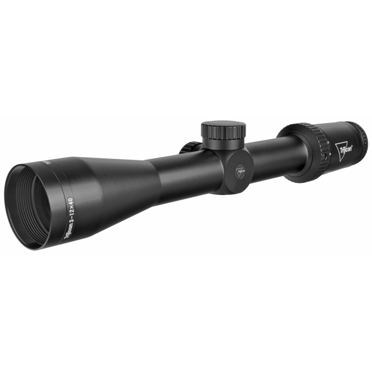 Trijicon, Huron 3-12x40mm Riflescope with BDC Hunter Holds, 30mm Tube, Satin Black, Capped Adjusters