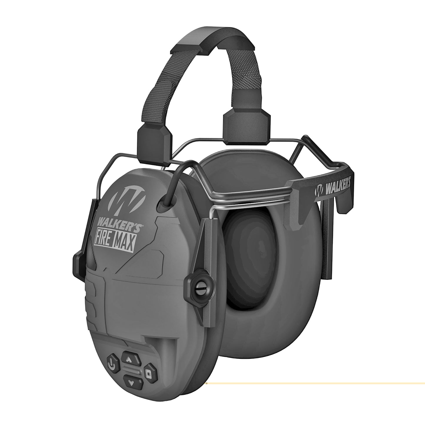 Walker's, Firemax, Electronic Earmuff, Black