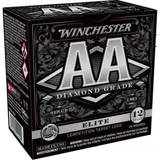 Winchester Ammunition, AA Diamond Grade, 12 Gauge 2.75", #7.5, 1 oz, Shotshell, 25 Round Box