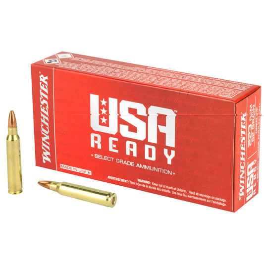 Winchester, USA Ready, 223 Remington, 62Gr, Open Tip, 20 Round Box