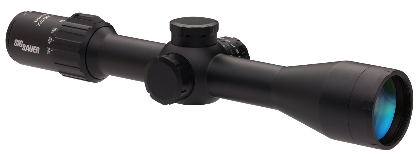 Sig Sauer Electro-Optics SOSBDX34111 Sierra3 BDX 2 Black Anodized 4.5-14x44mm 30mm Tube Illuminated BDX-R1 Reticle