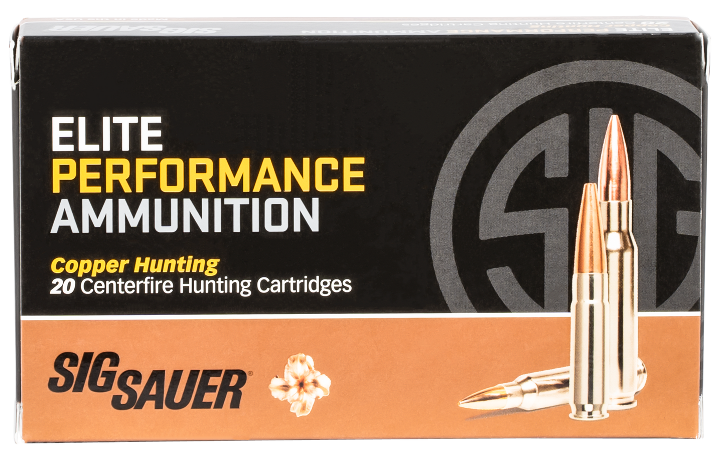 Sig Sauer E3006H120 Elite Copper Hunting 30-06 Springfield 150 gr Copper Solid 20 Round Box