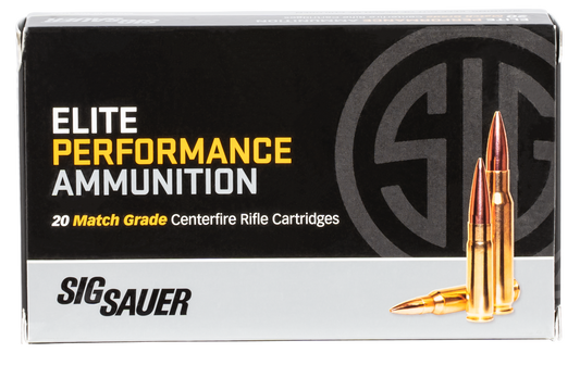 Sig Sauer E3006M220 Marksman Elite 30-06 Springfield 175 gr Open Tip Match 20 Round Box