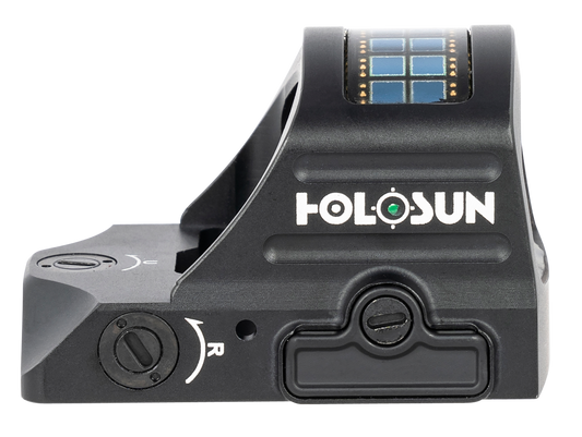 Holosun HE507CGRX2 HE507C-GR X2 Black Anodized 0.63 x 0.91 2 MOA Green Dot/32 MOA Green Circle Multi Reticle