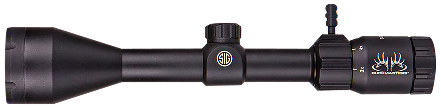 Sig Sauer Electro-Optics SOBM33002 Buckmasters Black Anodized 3-9x 50mm 1" Tube BDC Reticle