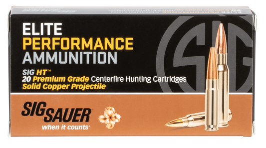 Sig Sauer E308H120 Elite Copper Hunting 308 Win 150 gr Copper Solid 20 Round Box