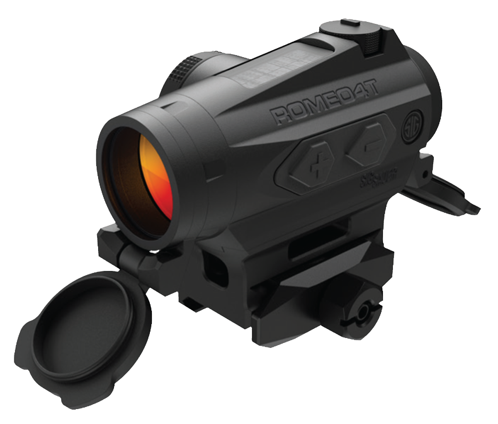 Sig Sauer Electro-Optics SOR43031 Romeo4T Black Anodized 1x20mm 2 MOA Red Ballistic Circle Dot Multi Reticle