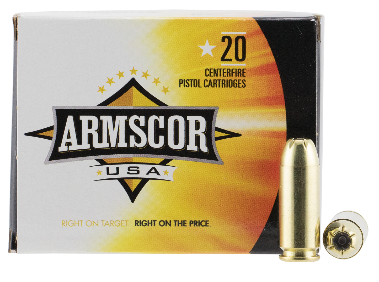 Armscor FAC103N USA 10mm Auto 180 gr Jacket Hollow Point 20 Round Box