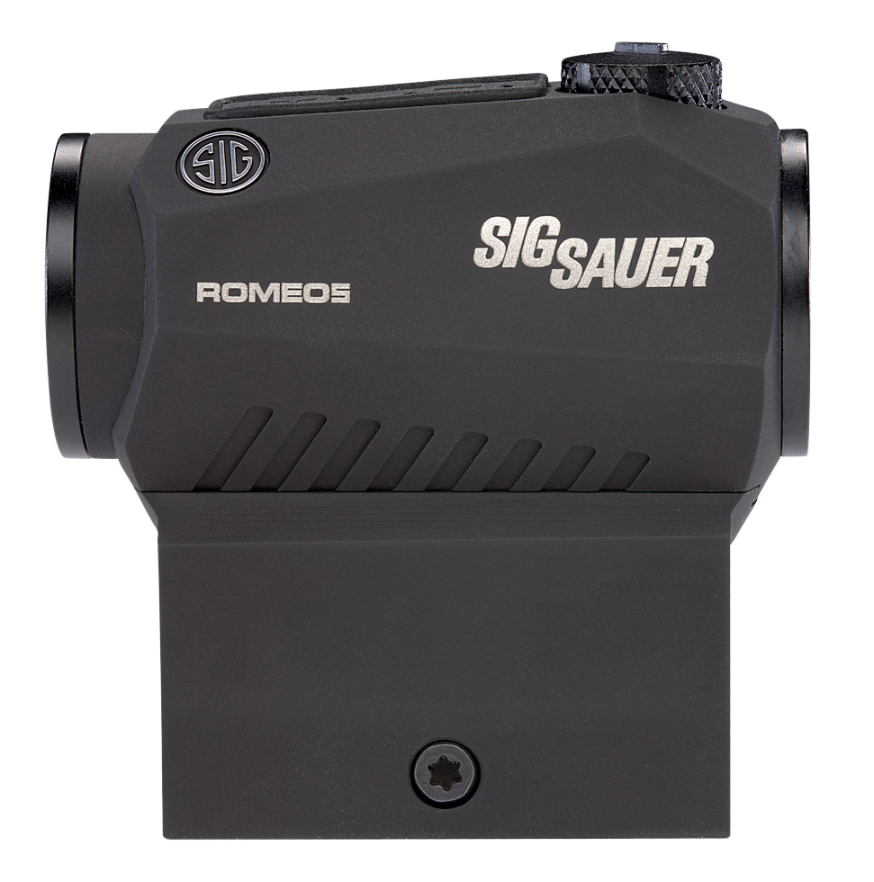 Sig Sauer Electro-Optics SOR52001 Romeo5 Black 1x20mm 2 MOA Red Dot Reticle